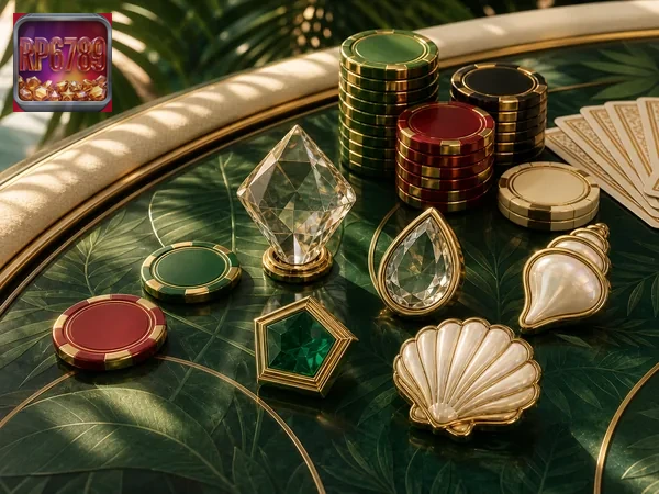 Tampilan pilihan taruhan dan kartu pada permainan Single Deck Blackjack rp6789